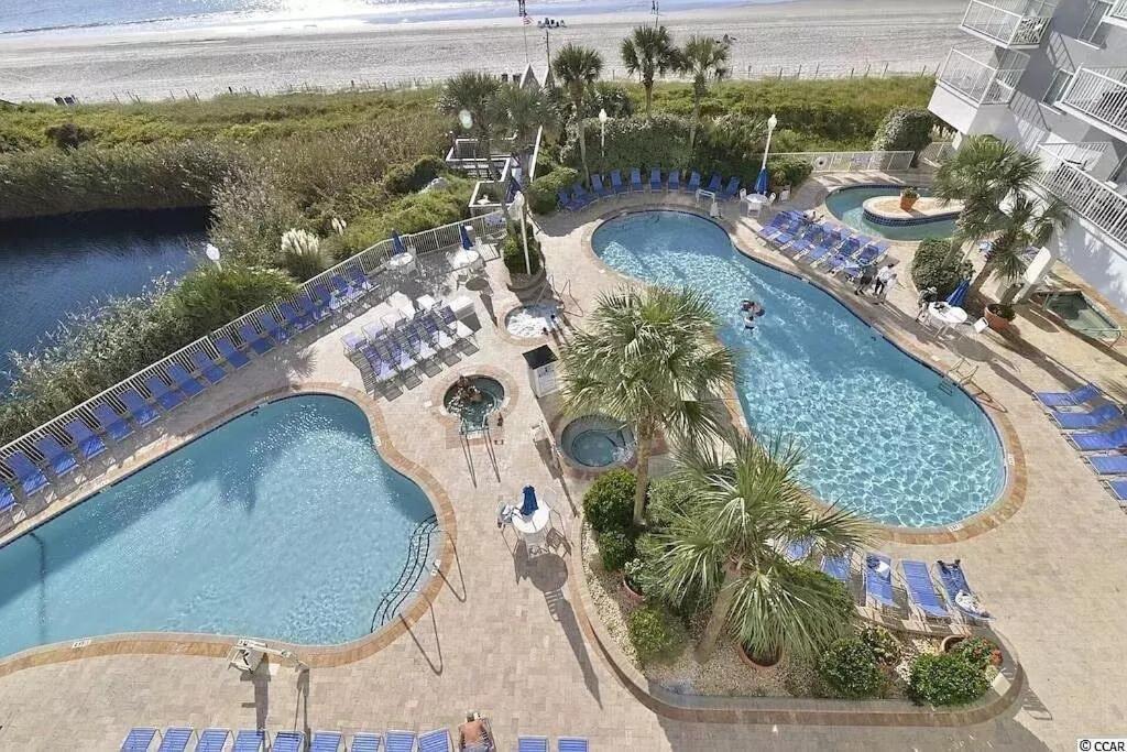 Direct Oceanfront- King Bedroom- Amazing Views/Pools/Hot Tubs/Beach Access/Golf Мертл-Біч Екстер'єр фото