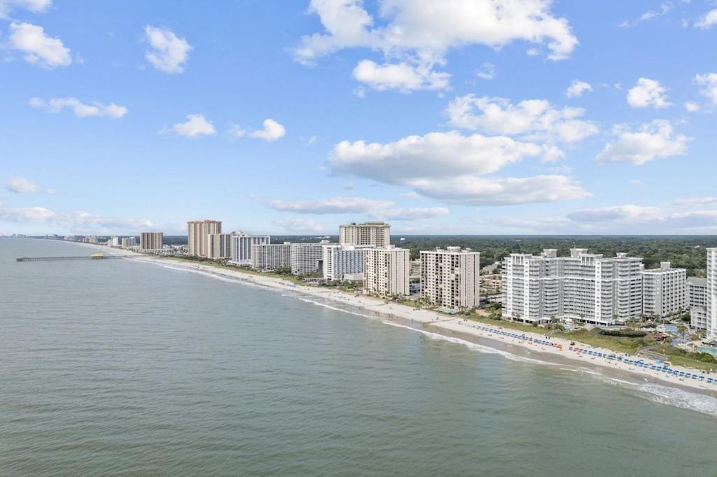 Direct Oceanfront- King Bedroom- Amazing Views/Pools/Hot Tubs/Beach Access/Golf Мертл-Біч Екстер'єр фото